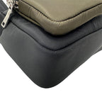 Prada Backpack Nylon Black Khaki — view 6