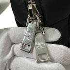 Prada Backpack Nylon Black Khaki — view 9