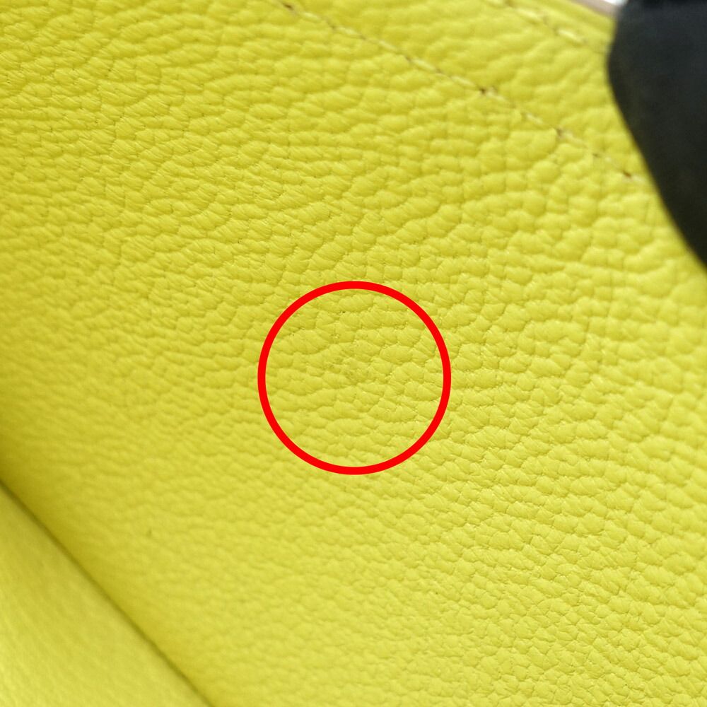Hermes Bearn Souffle Yellow Manufactured — view 9