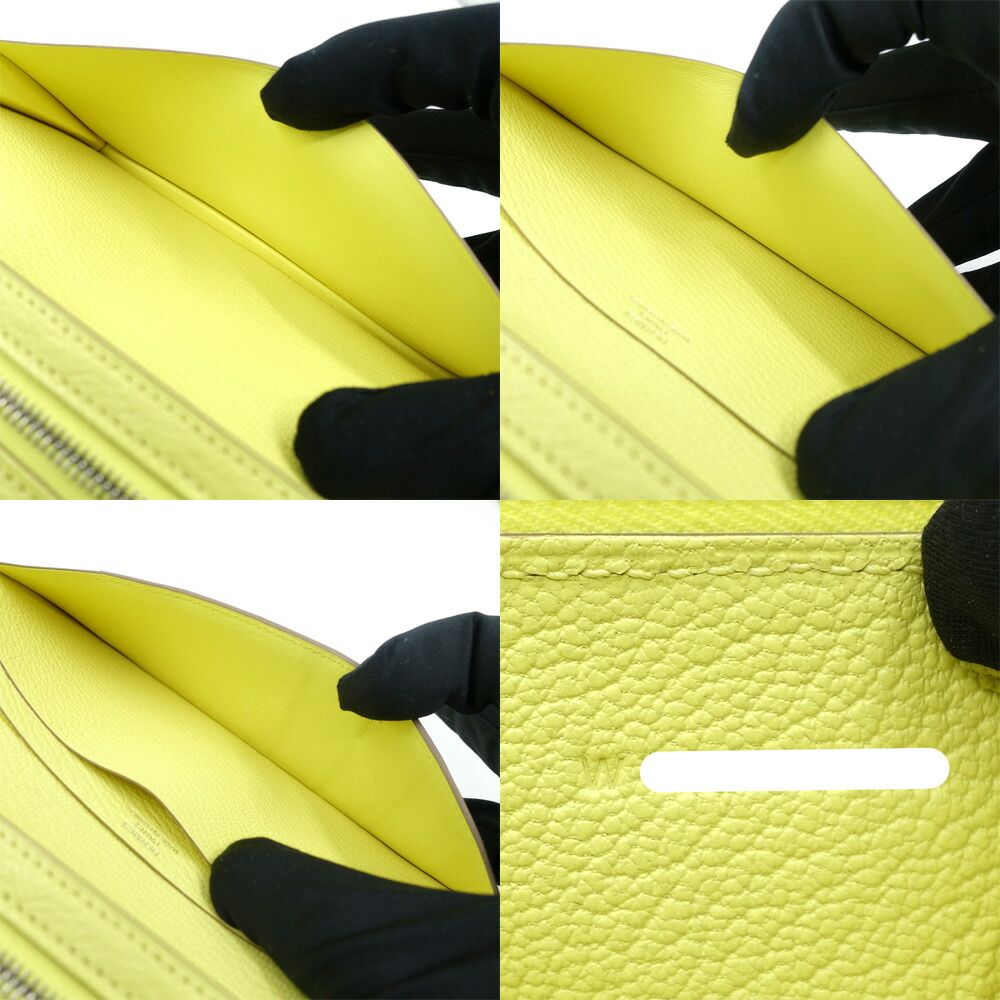 Hermes Bearn Souffle Yellow Manufactured — view 7