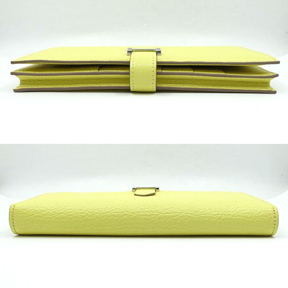 Hermes Bearn Souffle Yellow Manufactured — view 3