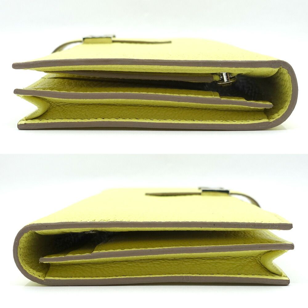 Hermes Bearn Souffle Yellow Manufactured — view 4