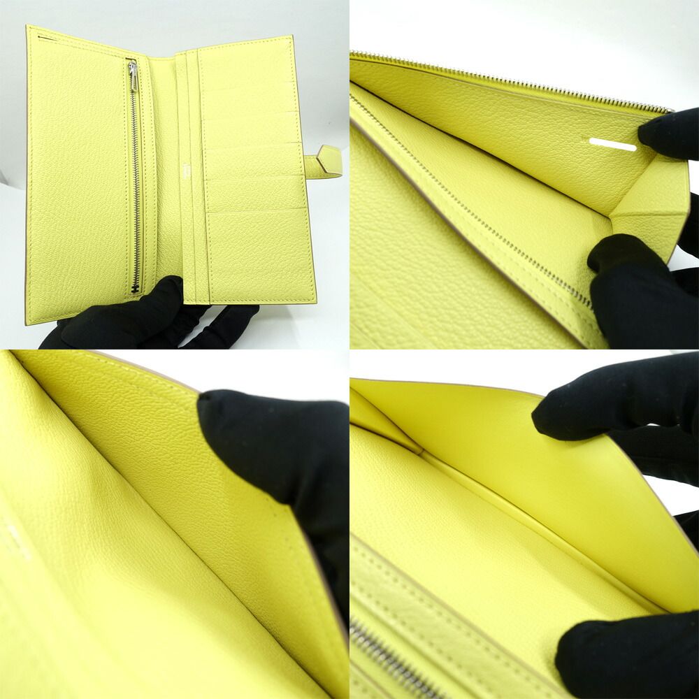Hermes Bearn Souffle Yellow Manufactured — view 6