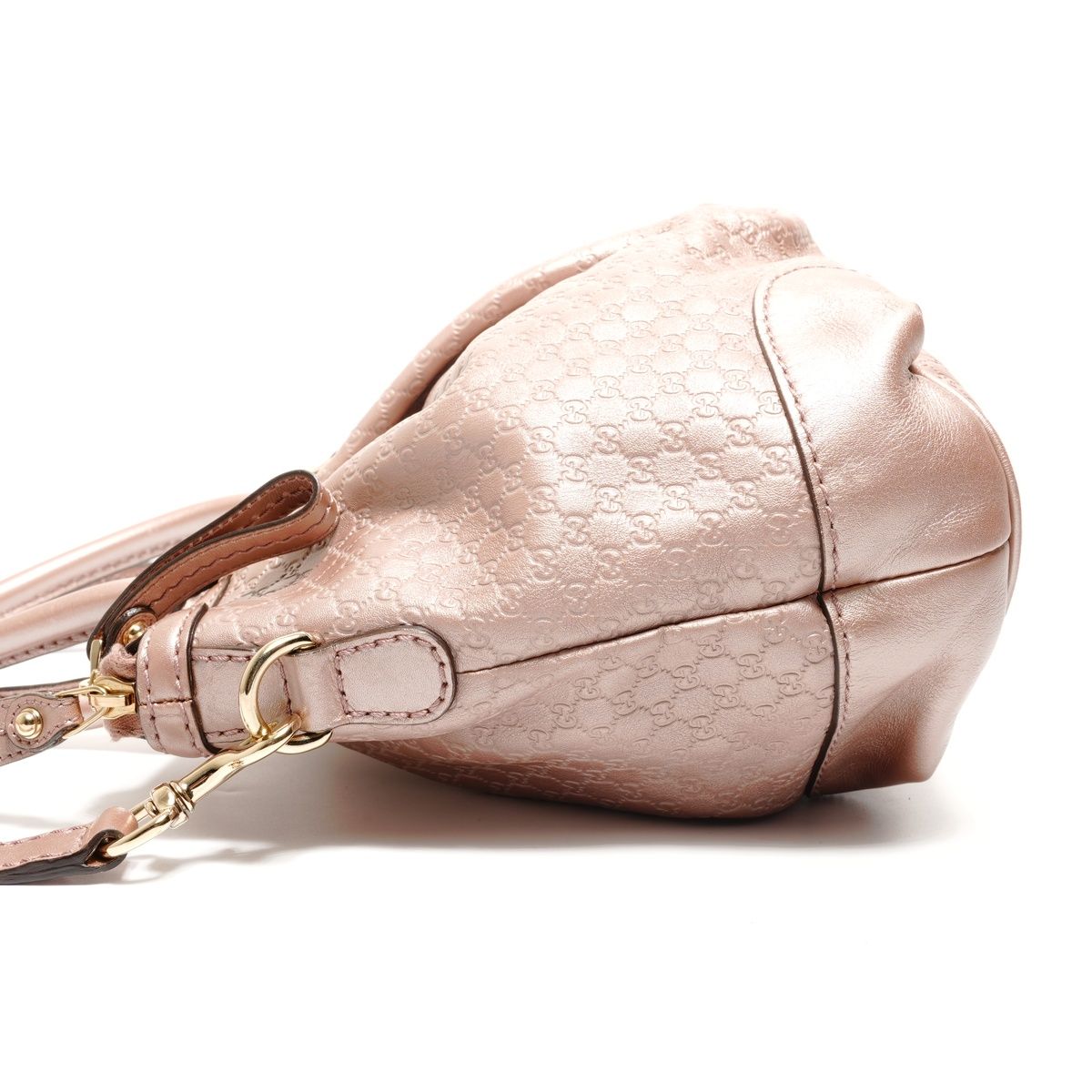 Gucci Shoulder Bag Micro GG Guccissima Leather Ski 2-Way — view 3