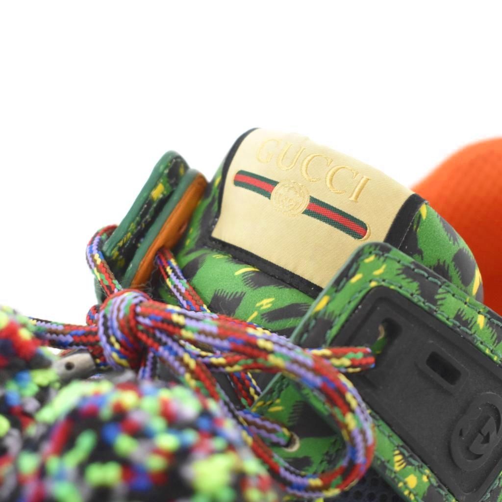 Gucci Dover Street Market Dsm Limited Ultra Pace Sneakers Leopard 9 Green — view 7