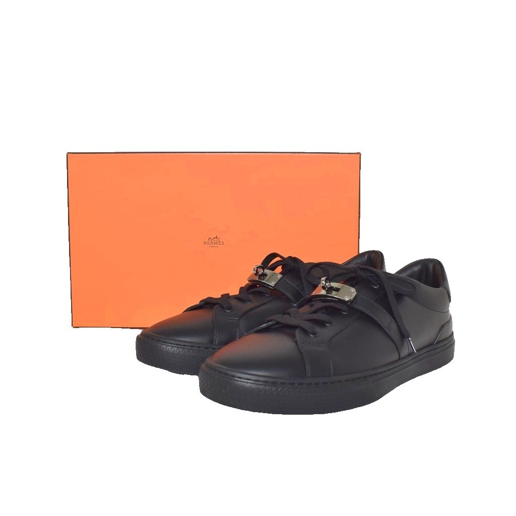 Hermes Day Kelly Sneakers Low Cut 44 Black — view 9