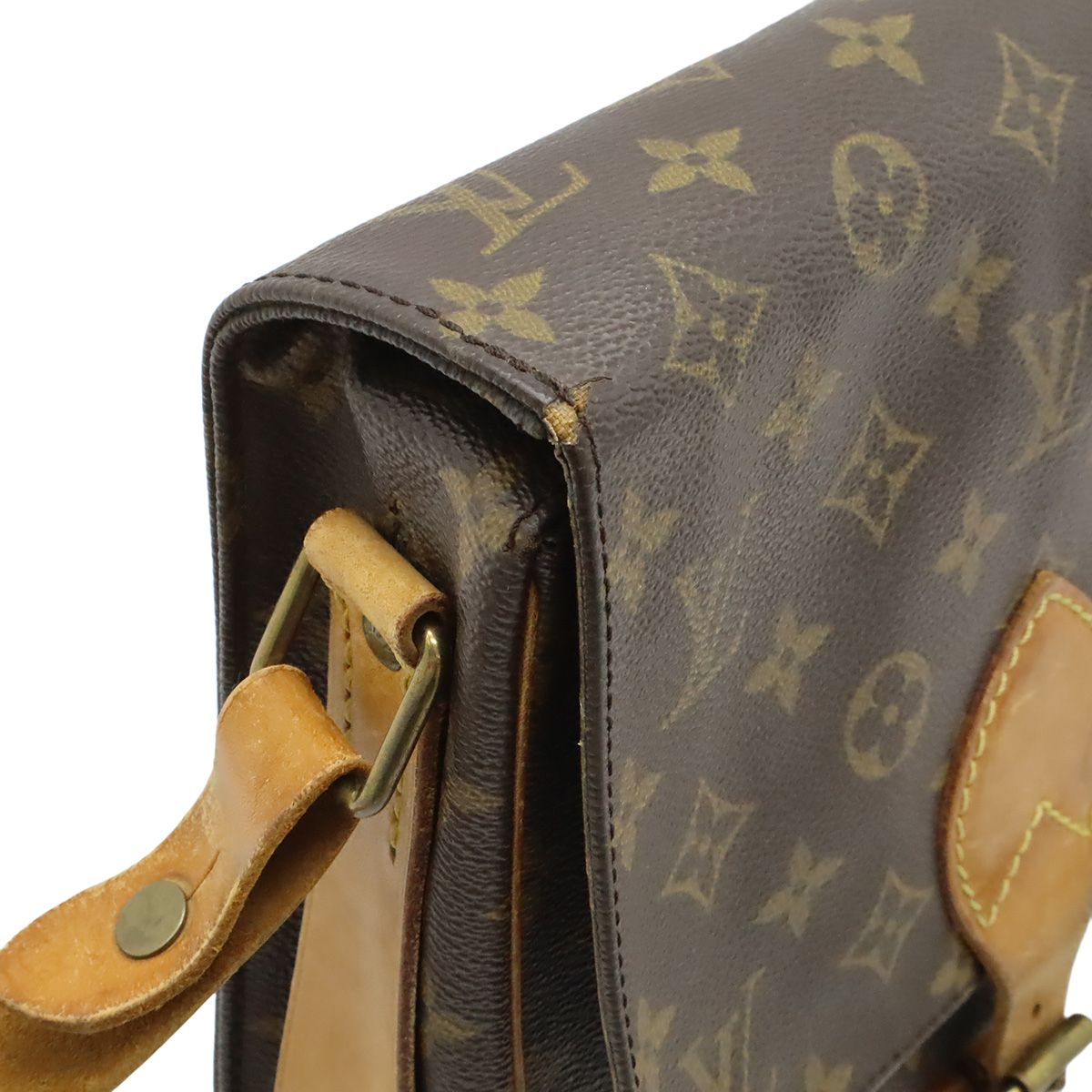 Louis Vuitton Monogram Cartouchiere 22 Shoulder Bag Pochette — view 4
