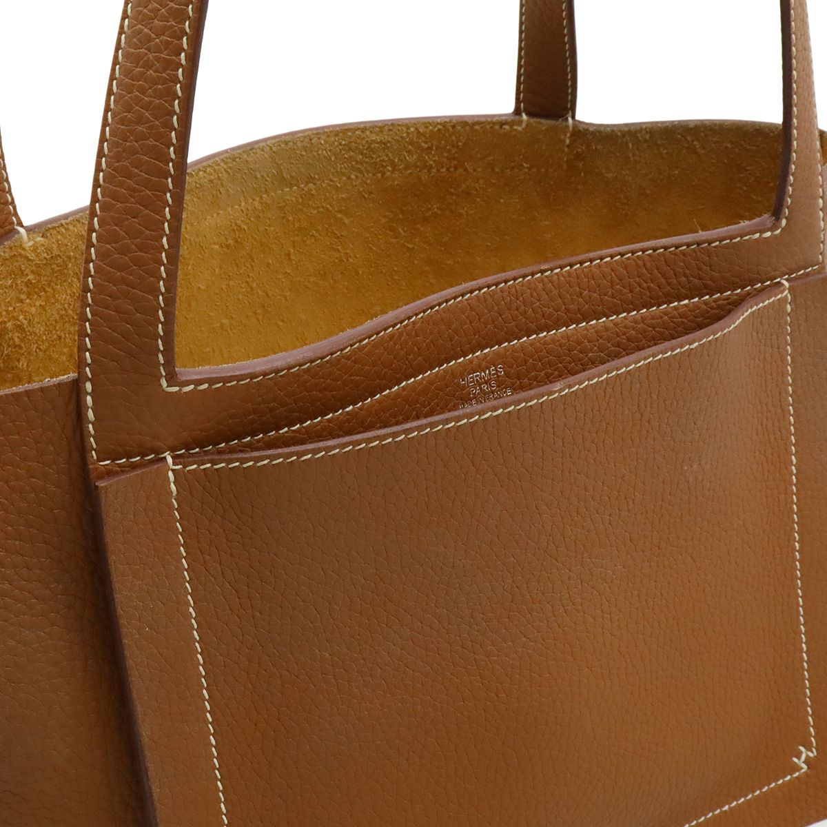 Hermes Cover Serie 31 Tote Shoulder Bag Taurillon Clemence — view 7