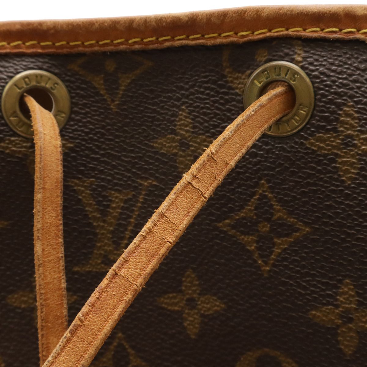 Louis Vuitton Monogram Noe Shoulder Bag Semi One Drawstring — view 5