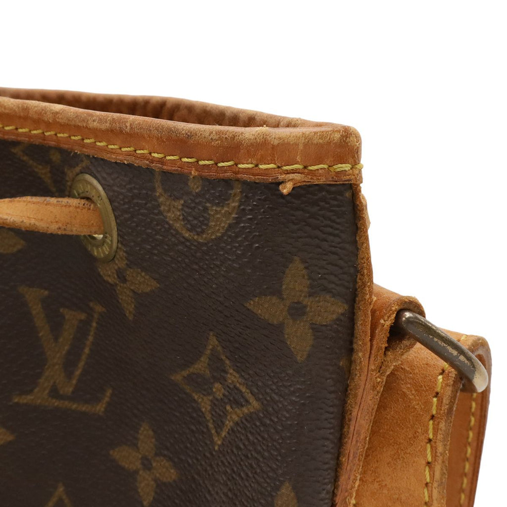 Louis Vuitton Monogram Noe Shoulder Bag Semi One Drawstring — view 4