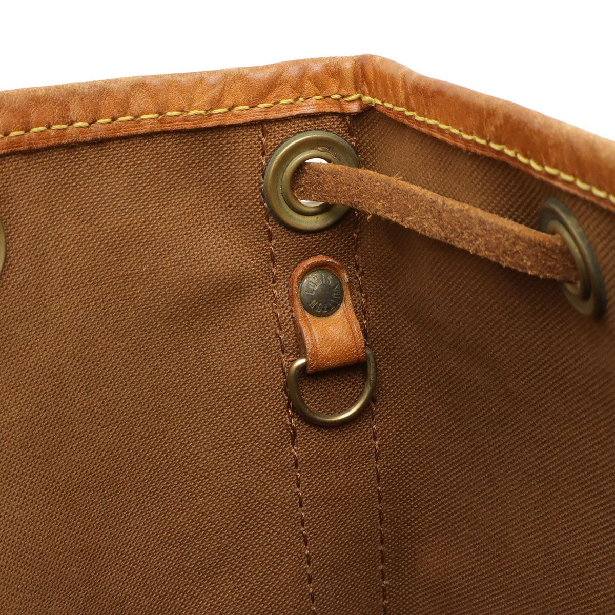Louis Vuitton Monogram Noe Shoulder Bag Semi One Drawstring — view 8