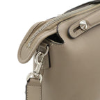 Fendi by the Way 2-Way Shoulder Bag Leather Grey Silver — view 7