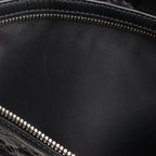 Gucci Guccissima Sherry Line Shoulder Bag Rubber Coating Leather Black — view 9