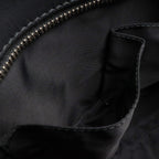 Gucci Guccissima Sherry Line Shoulder Bag Rubber Coating Leather Black — view 8