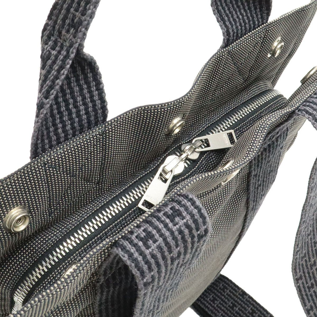 Hermes Her Line Sac a Dos PM Backpack Shoulder Bag Canvas Gray New — view 4