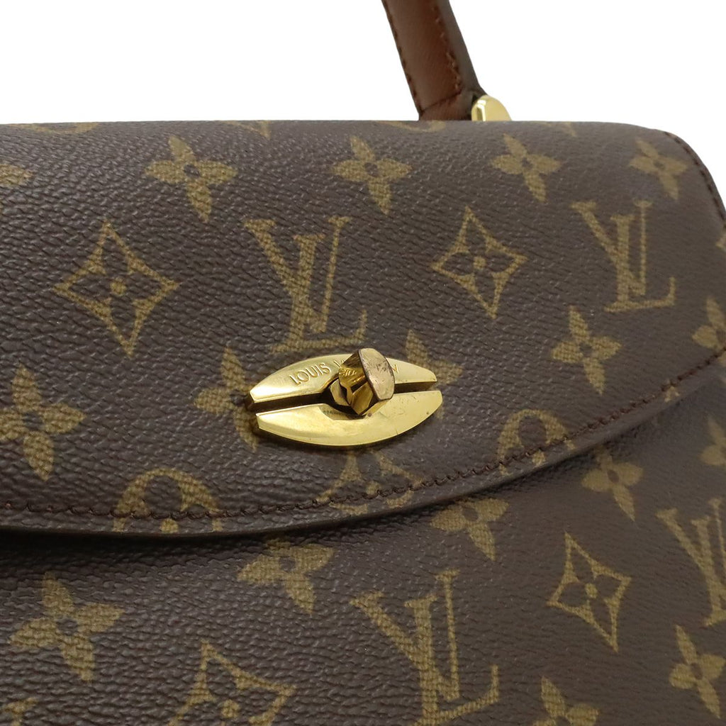 Louis Vuitton Monogram Malesherbes Handbag Flap Bag — view 9
