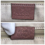 Gucci Guccissima Ski Pink Beige Gold Leather Tote Shoulder Bag — view 4
