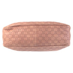 Gucci Guccissima Ski Pink Beige Gold Leather Tote Shoulder Bag — view 9