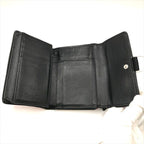 Dior Hardcore Trifold Canvas Leather Compact Wallet — view 7