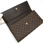 Celine Macadam Triomphe Wallet Brown — view 7