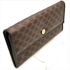 Celine Macadam Triomphe Wallet Brown — view 3