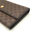 Celine Macadam Triomphe Wallet Brown — view 5