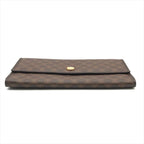 Celine Macadam Triomphe Wallet Brown — view 4