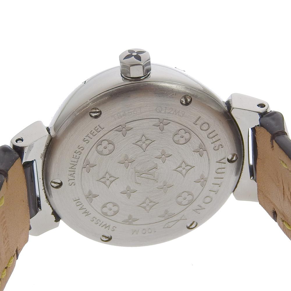 Louis Vuitton Tumble Disc Diamon PM Stainless Steel Monogram Vernis — view 5