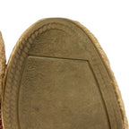Loewe Anagram Leather Espadrille Slip Ons 35 Pink — view 9