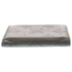 Louis Vuitton Monogram Shadow Leather Card Case Wallet Gray — view 3