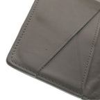 Louis Vuitton Monogram Shadow Leather Card Case Wallet Gray — view 5