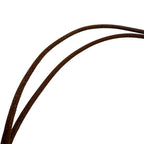 Hermes Necklace Leather Brown — view 3
