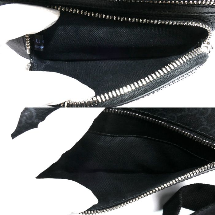 Gucci Interlocking Body Bag Black — view 5