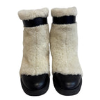 Chanel Short Boots White — view 2