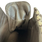 Chanel Lace Up Boots Brown — view 8