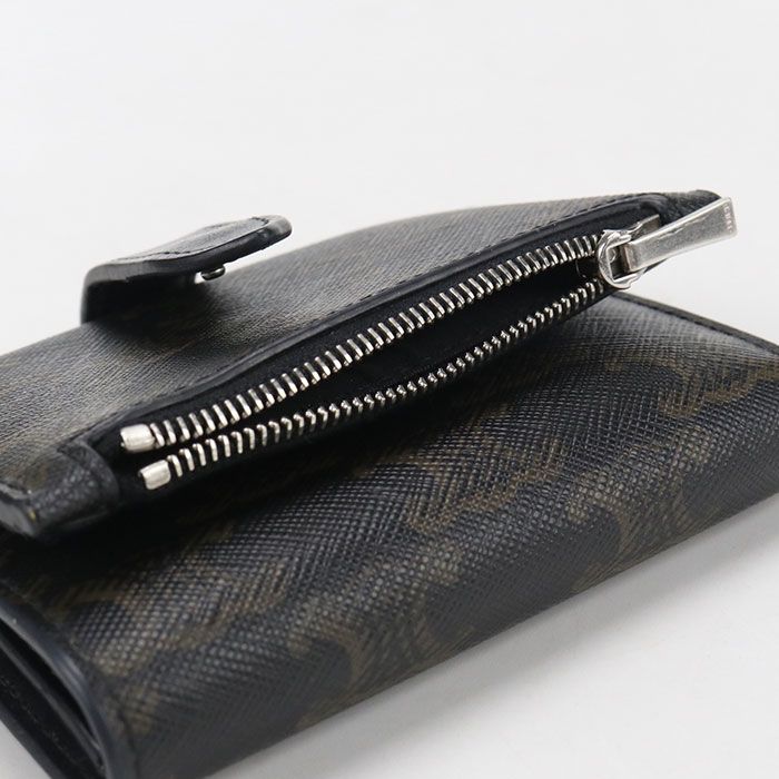 Celine Triomphe Canvas Trifold Wallet — view 6