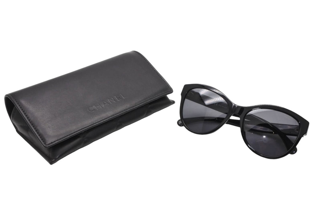 Chanel Sunglasses Eyewear T8 CC Logo Black