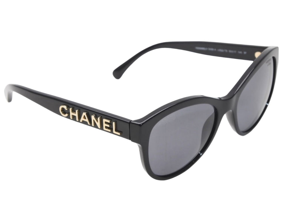 Chanel Sunglasses Eyewear T8 CC Logo Black — view 3