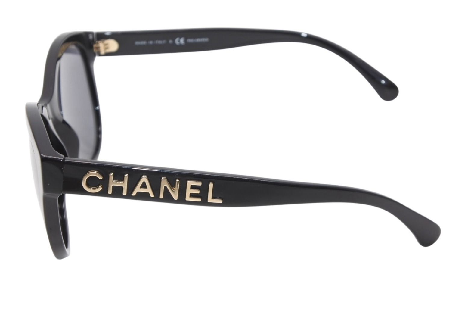 Chanel Sunglasses Eyewear T8 CC Logo Black — view 6
