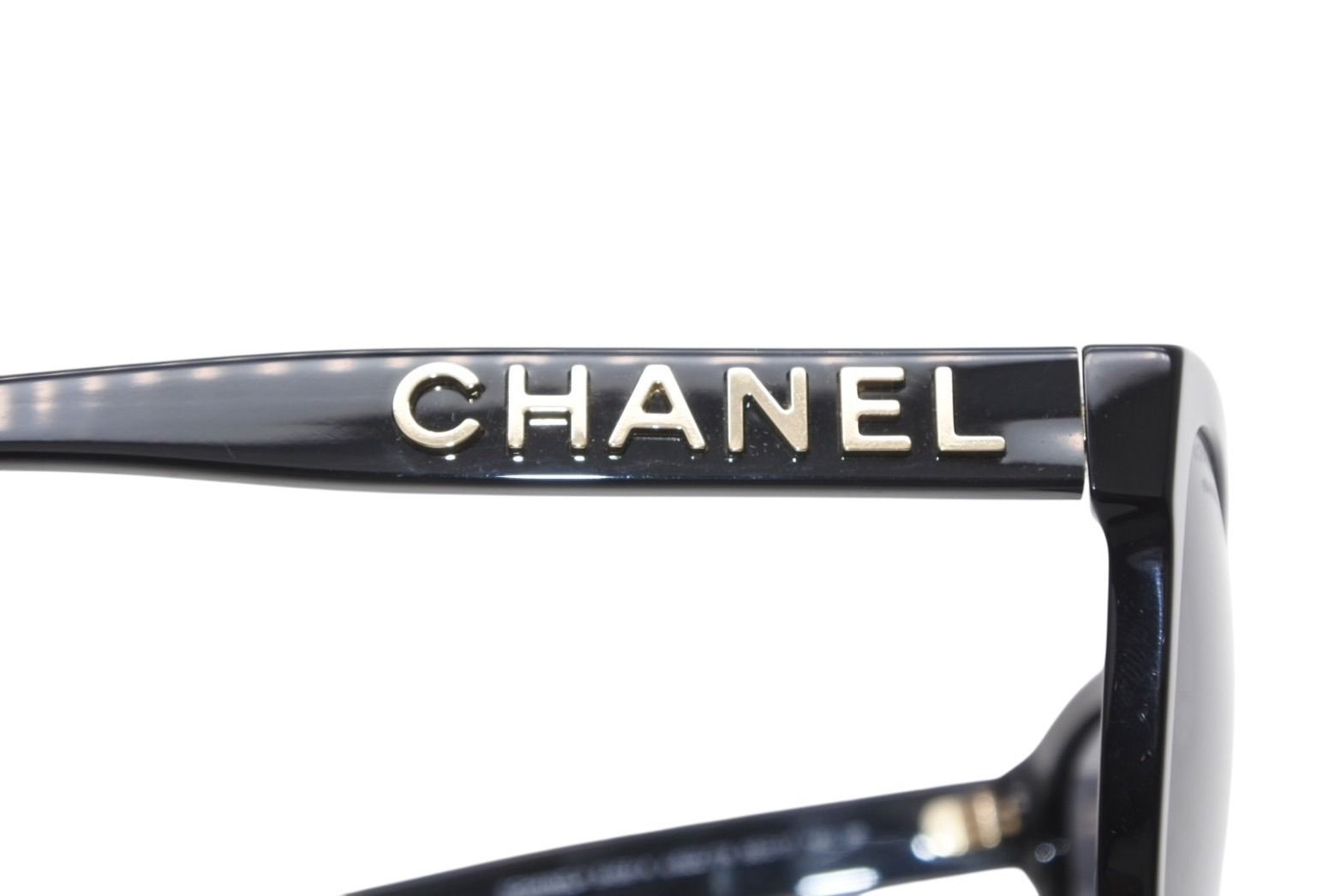 Chanel Sunglasses Eyewear T8 CC Logo Black — view 7