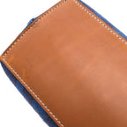 Hermes Karimi MM Leather Blue — view 8