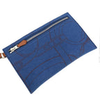 Hermes Karimi MM Leather Blue — view 4