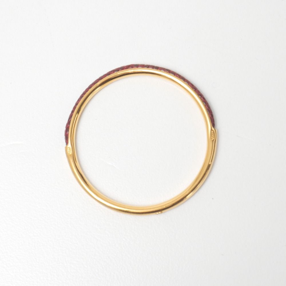 Gucci Bangle GG Bracelet Leather Gold — view 4