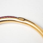 Gucci Bangle GG Bracelet Leather Gold — view 8
