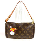 Louis Vuitton Shoulder Bag Pochette Monogram Canvas Brown — view 2