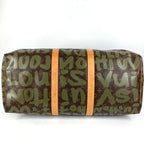 Louis Vuitton Boston Bag Keepall 50 Monogram Graffiti Canvas — view 5