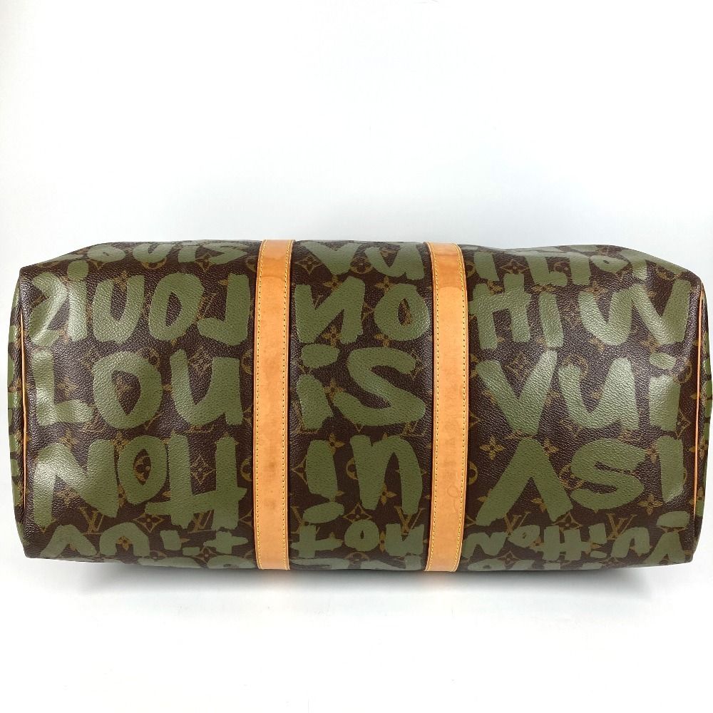 Louis Vuitton Boston Bag Keepall 50 Monogram Graffiti Canvas — view 5