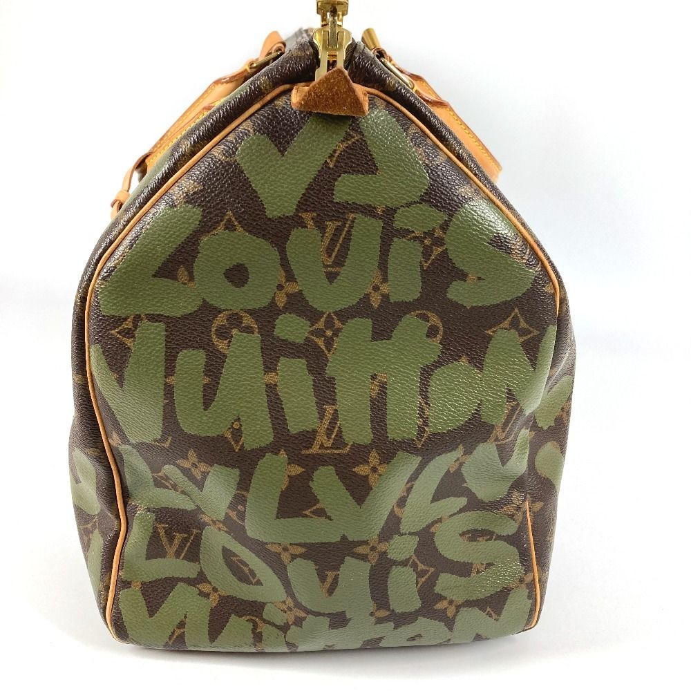 Louis Vuitton Boston Bag Keepall 50 Monogram Graffiti Canvas — view 3