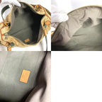 Louis Vuitton Shoulder Bag Squirrel Monogram Denim Khaki — view 9