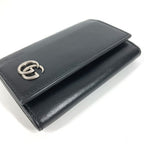 Gucci Key Case GG Logo Leather Black — view 3
